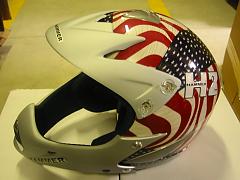 Přilba H2/H3  senior/junior Boardercross,design America