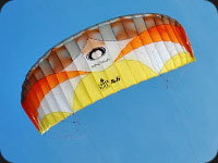 Komorový depoverový kite Montana IV 9,5m