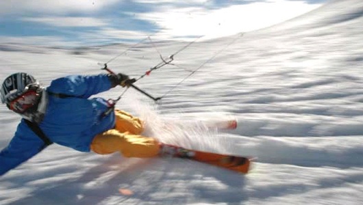 snowkiting