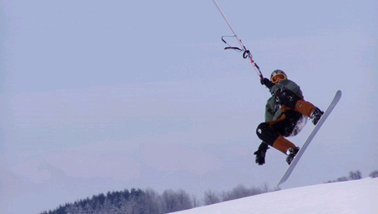 snowkiting